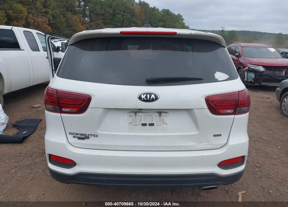 2019 KIA SORENTO 2.4L LX VIN: 5XYPG4A38KG521572