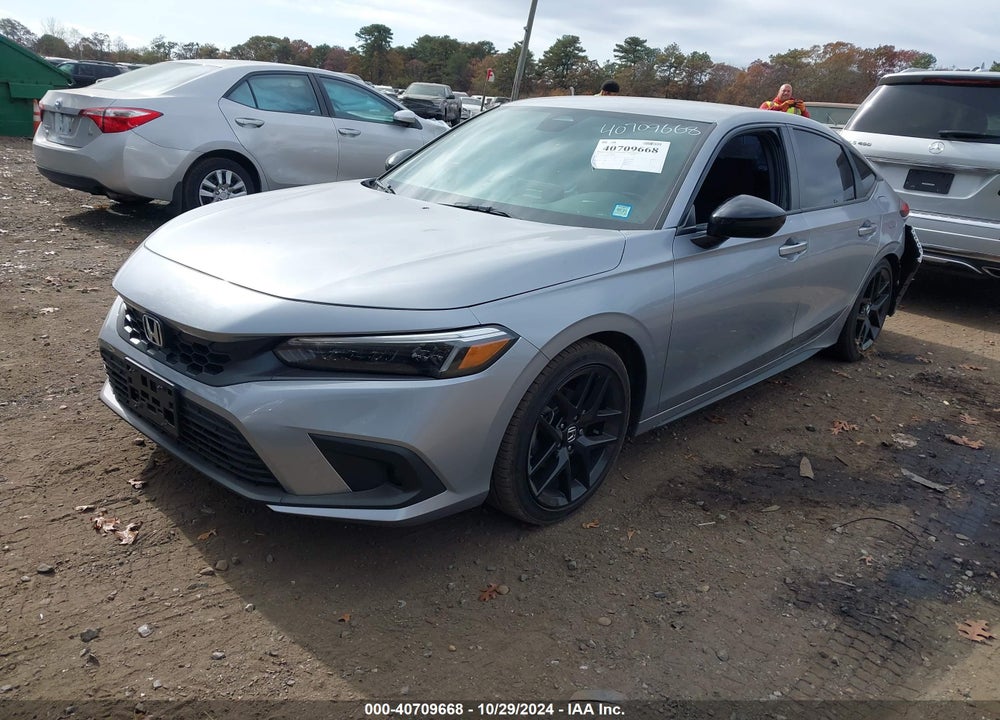 2022 HONDA CIVIC SPORT VIN: 19XFL2H8XNE013828
