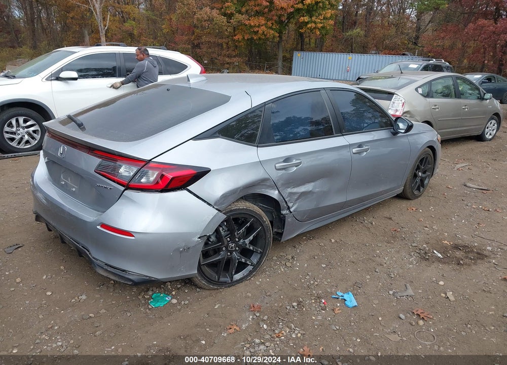 2022 HONDA CIVIC SPORT VIN: 19XFL2H8XNE013828