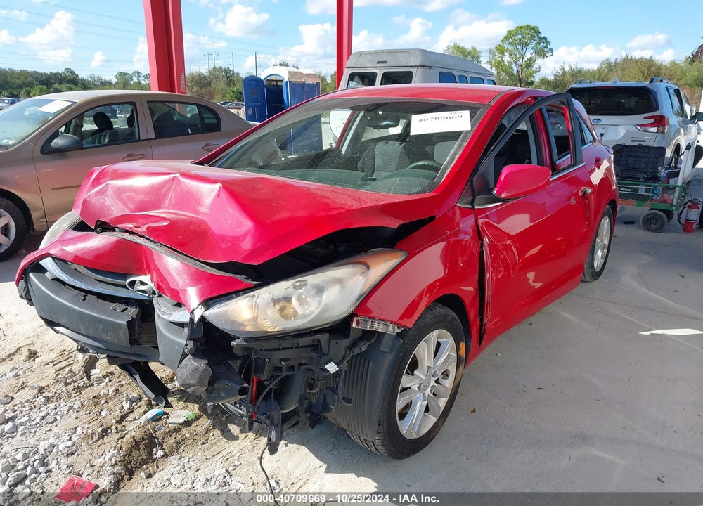 2013 HYUNDAI ELANTRA GT VIN: KMHD35LE2DU022573