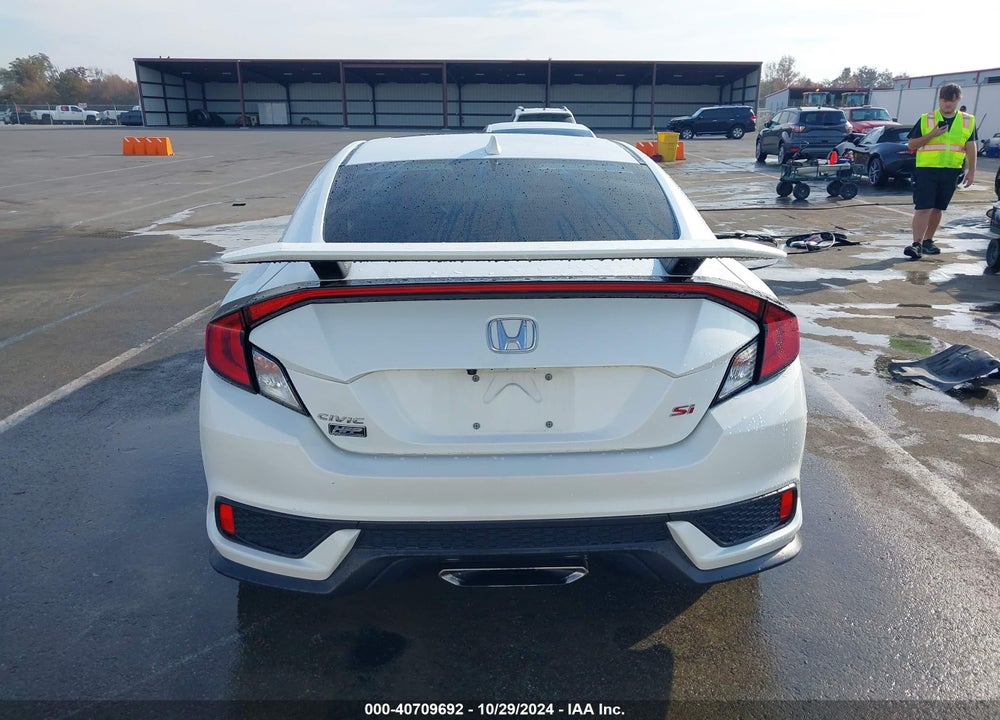 2018 HONDA CIVIC SI VIN: 2HGFC3A54JH756538
