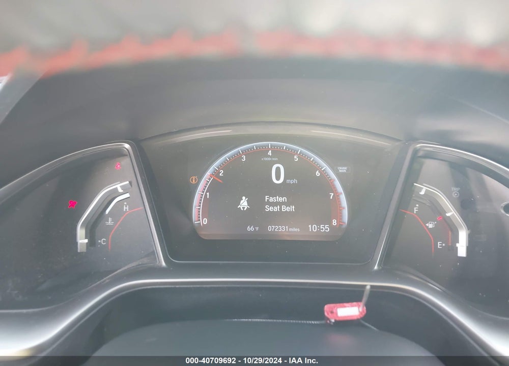 2018 HONDA CIVIC SI VIN: 2HGFC3A54JH756538