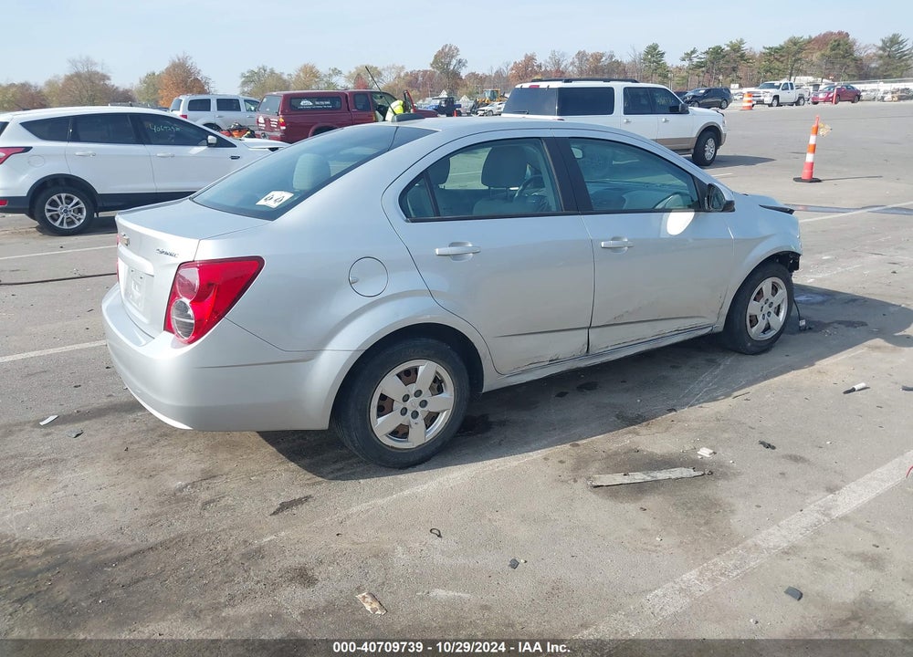 2015 CHEVROLET SONIC LS AUTO VIN: 1G1JA5SH4F4130570