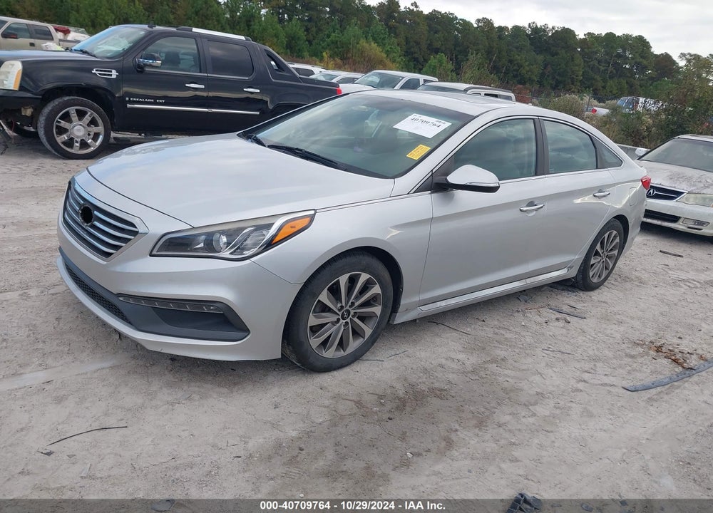 2016 HYUNDAI SONATA SPORT VIN: 5NPE34AF0GH354444