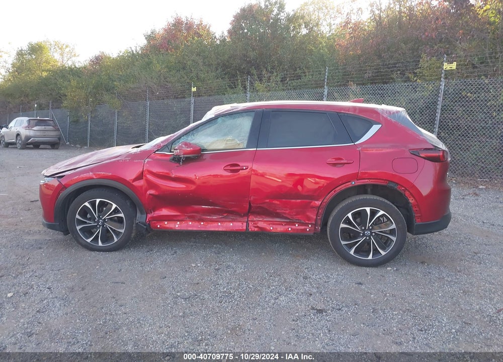 2022 MAZDA CX-5 2.5 S PREMIUM VIN: JM3KFBDM1N0608320