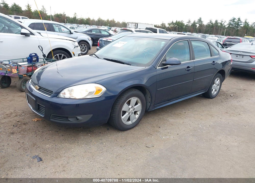 2011 CHEVROLET IMPALA LT VIN: 2G1WG5EK4B1164722