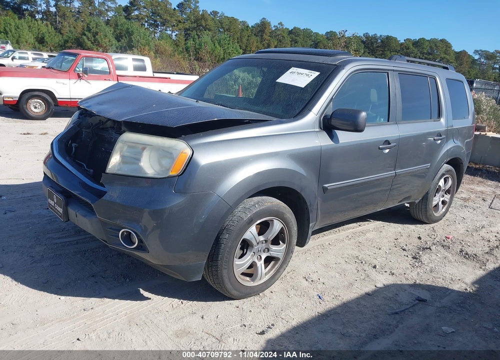 2012 HONDA PILOT EX-L VIN: 5FNYF4H71CB056786