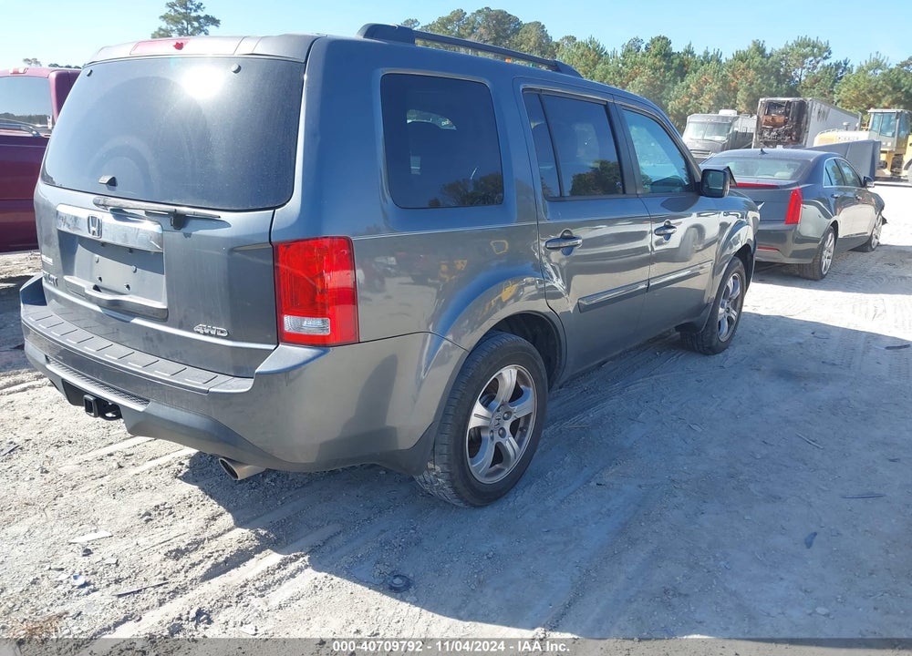 2012 HONDA PILOT EX-L VIN: 5FNYF4H71CB056786