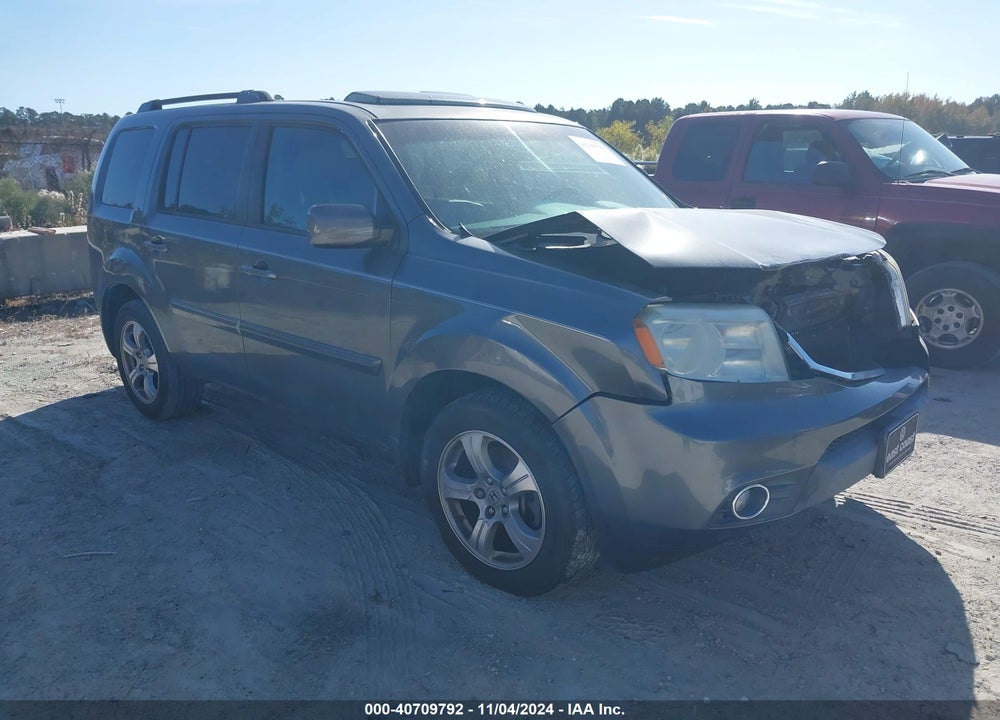 2012 HONDA PILOT EX-L VIN: 5FNYF4H71CB056786