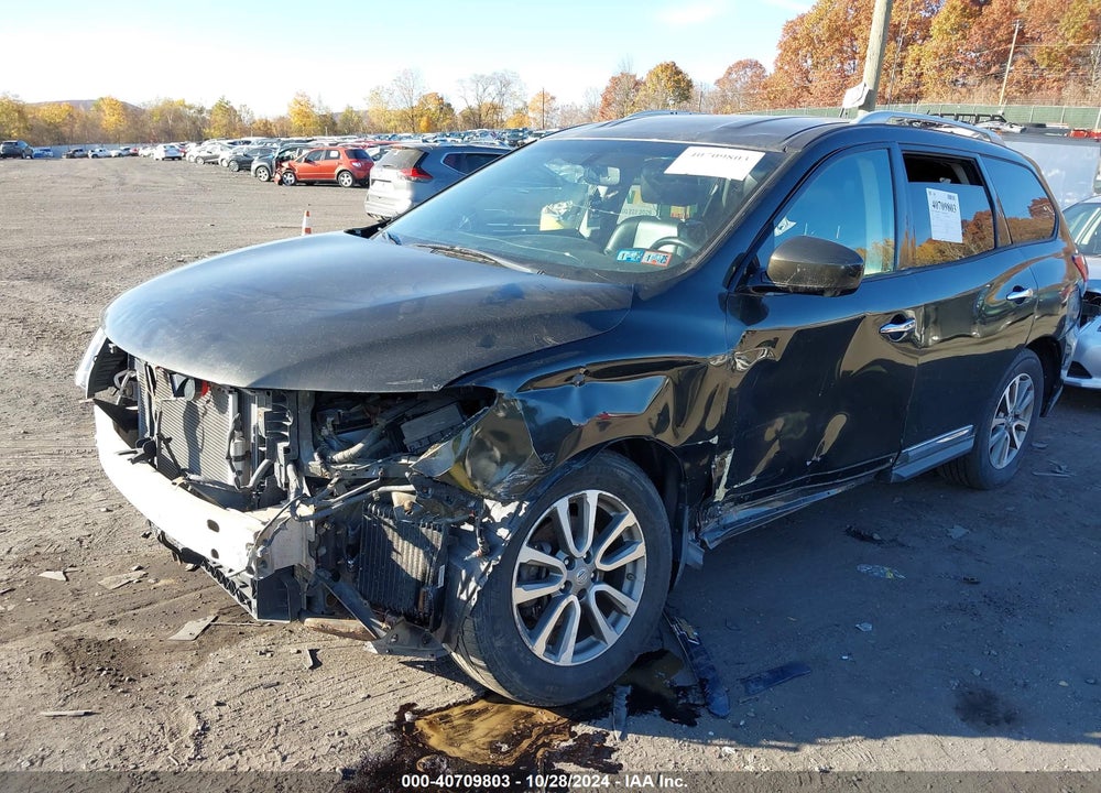 2015 NISSAN PATHFINDER SL VIN: 5N1AR2MM0FC624211
