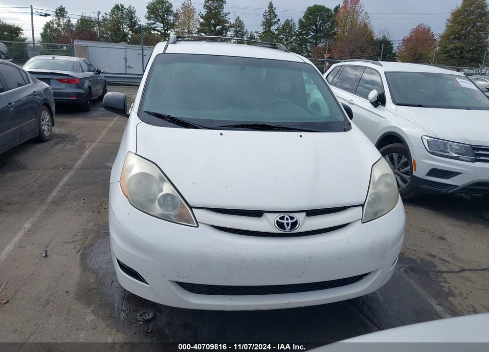 2008 TOYOTA SIENNA LE VIN: 5TDZK23C78S156127