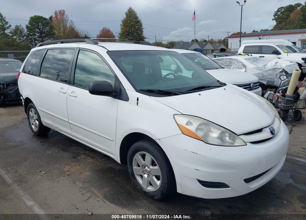 2008 TOYOTA SIENNA LE VIN: 5TDZK23C78S156127
