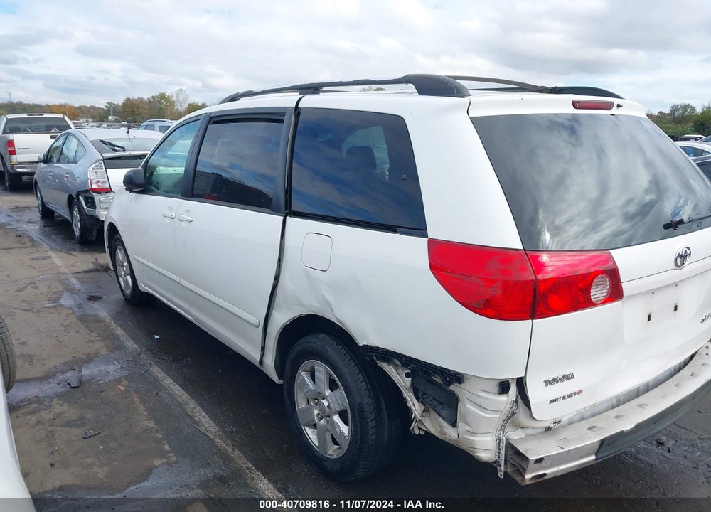 2008 TOYOTA SIENNA LE VIN: 5TDZK23C78S156127