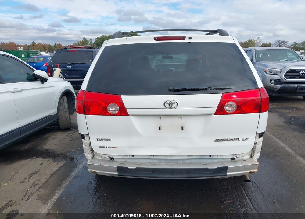 2008 TOYOTA SIENNA LE VIN: 5TDZK23C78S156127