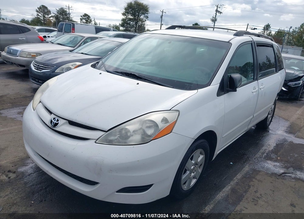 2008 TOYOTA SIENNA LE VIN: 5TDZK23C78S156127