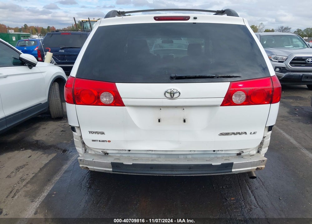 2008 TOYOTA SIENNA LE VIN: 5TDZK23C78S156127