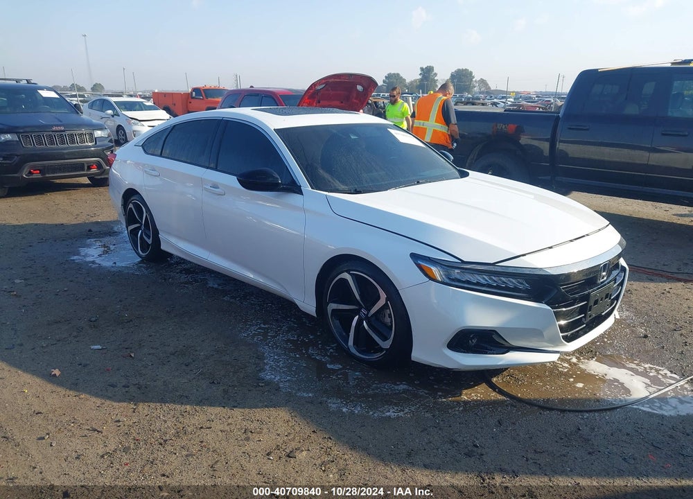 2022 HONDA ACCORD SPORT 2.0T VIN: 1HGCV2F30NA002605