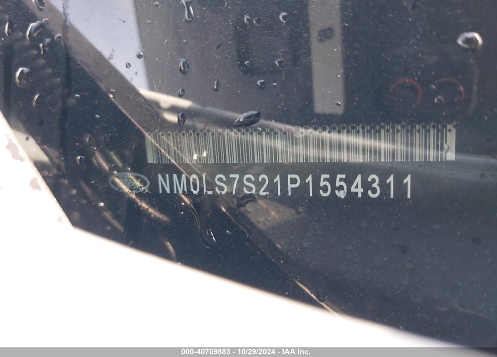2023 FORD TRANSIT CONNECT XL CARGO VAN VIN: NM0LS7S21P1554311