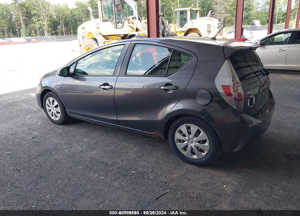 2012 TOYOTA PRIUS C ONE VIN: JTDKDTB39C1503904