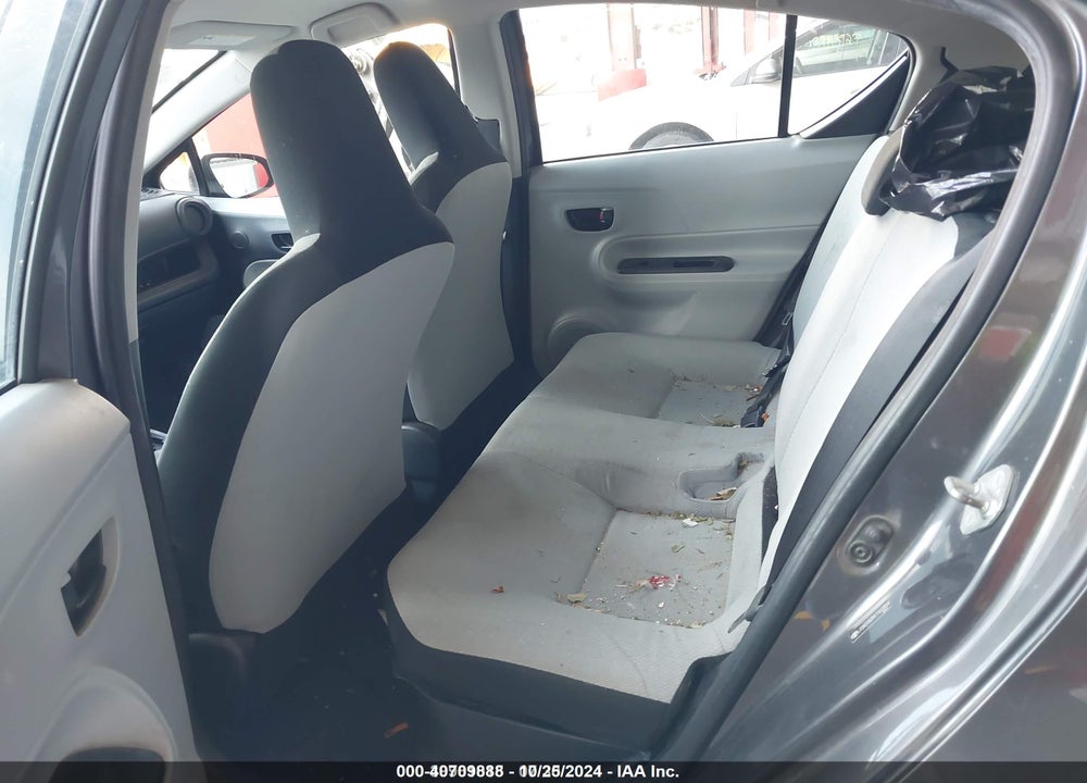 2012 TOYOTA PRIUS C ONE VIN: JTDKDTB39C1503904