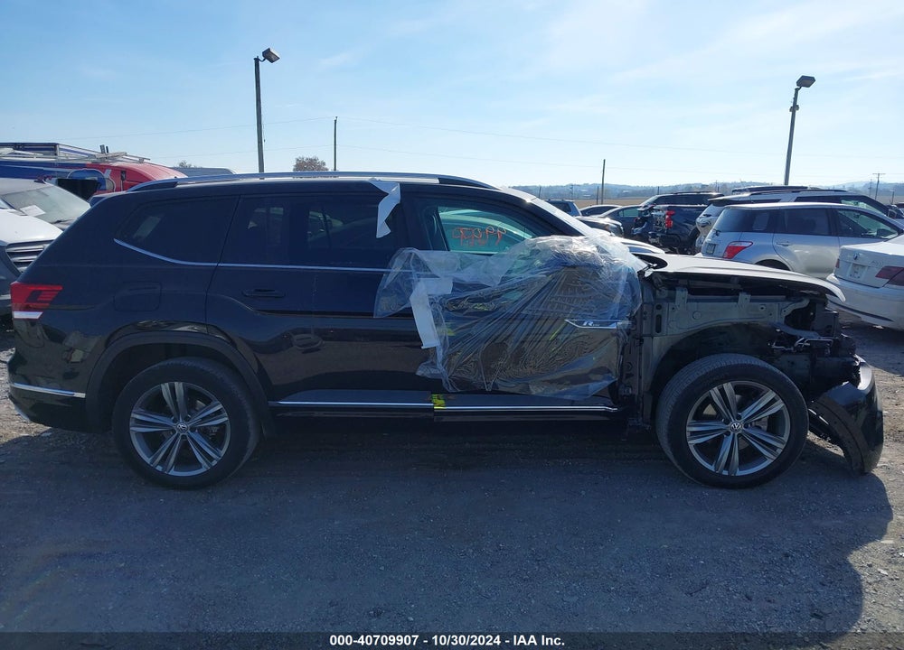 2019 VOLKSWAGEN ATLAS 3.6L V6 SE W/TECHNOLOGY R-LINE VIN: 1V2XR2CA5KC605992