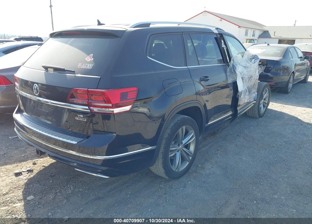 2019 VOLKSWAGEN ATLAS 3.6L V6 SE W/TECHNOLOGY R-LINE VIN: 1V2XR2CA5KC605992