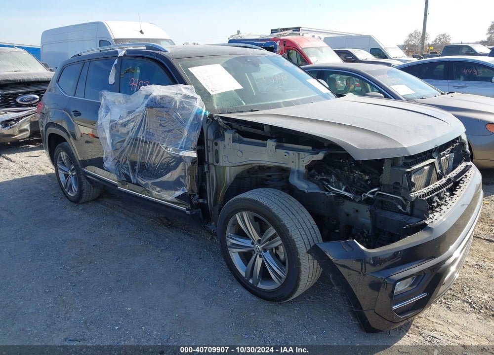 2019 VOLKSWAGEN ATLAS 3.6L V6 SE W/TECHNOLOGY R-LINE VIN: 1V2XR2CA5KC605992