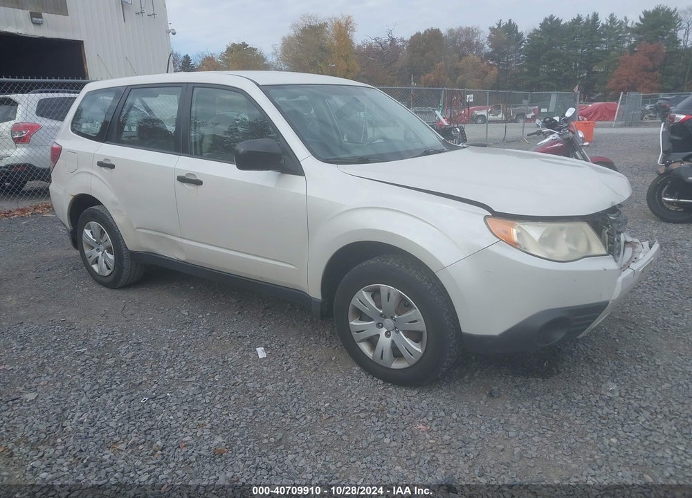 2010 SUBARU FORESTER 2.5X VIN: JF2SH6AC0AH742240