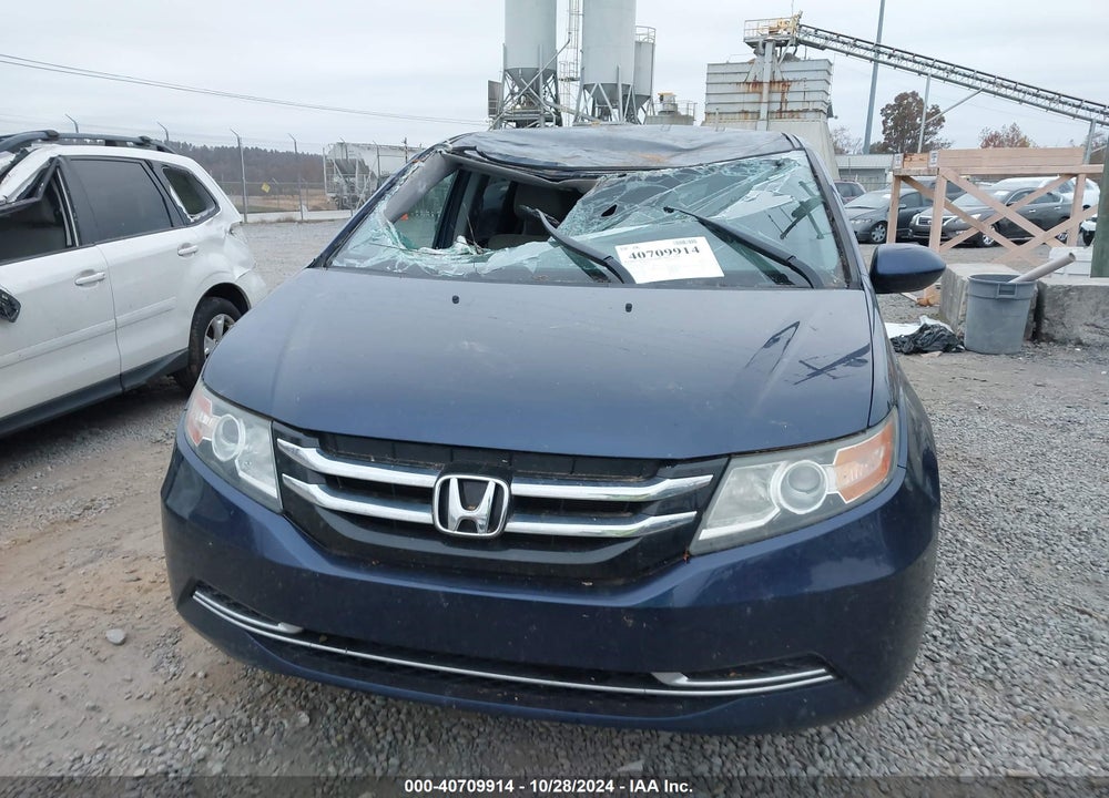 2016 HONDA ODYSSEY SE VIN: 5FNRL5H33GB032737