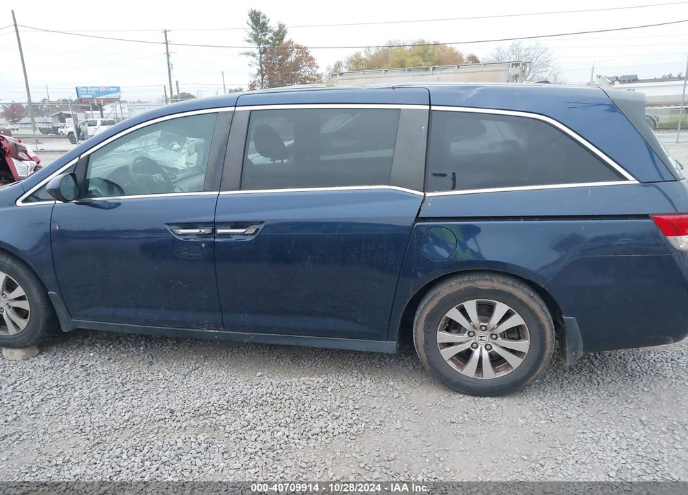 2016 HONDA ODYSSEY SE VIN: 5FNRL5H33GB032737