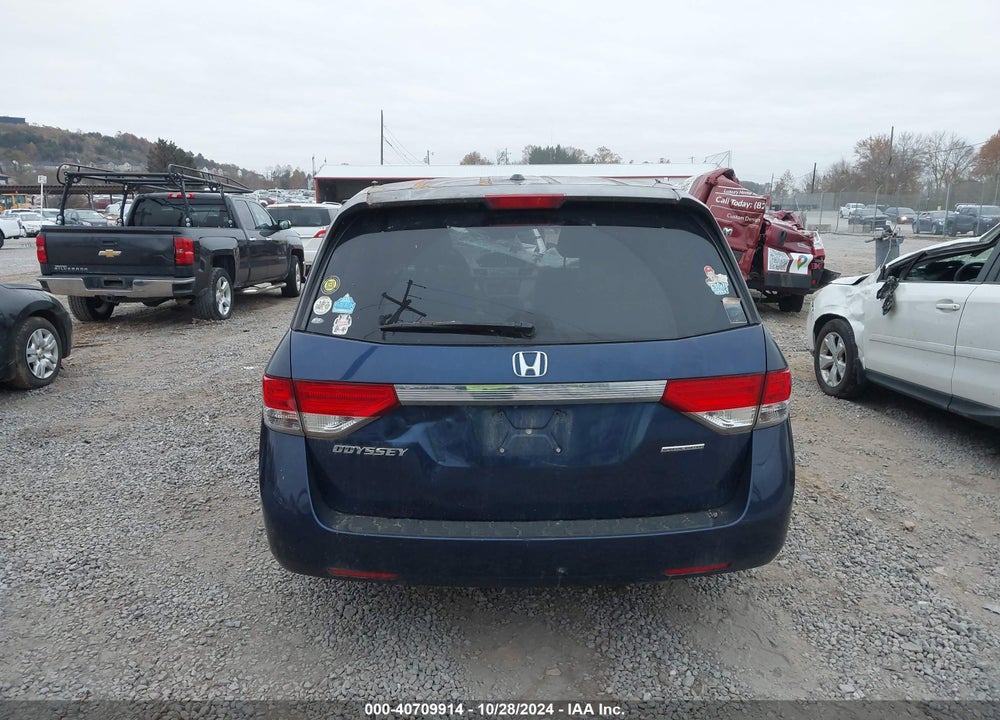 2016 HONDA ODYSSEY SE VIN: 5FNRL5H33GB032737