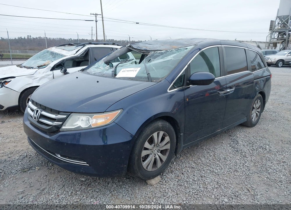 2016 HONDA ODYSSEY SE VIN: 5FNRL5H33GB032737