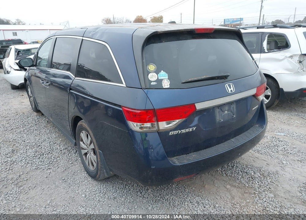 2016 HONDA ODYSSEY SE VIN: 5FNRL5H33GB032737