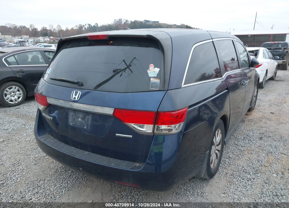 2016 HONDA ODYSSEY SE VIN: 5FNRL5H33GB032737