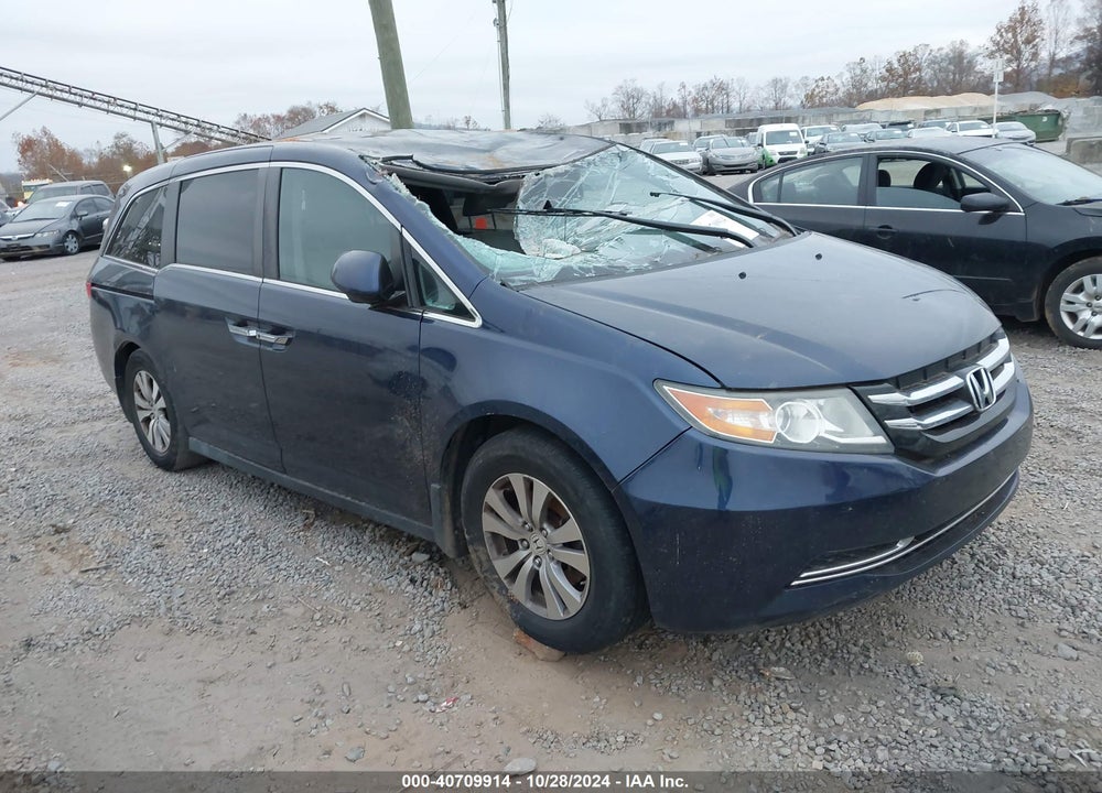 2016 HONDA ODYSSEY SE VIN: 5FNRL5H33GB032737