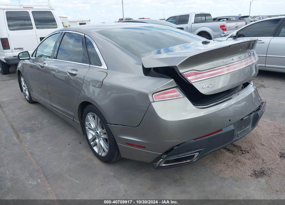 2016 LINCOLN MKZ VIN: 3LN6L2GK3GR625129