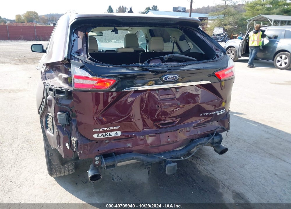2020 FORD EDGE TITANIUM VIN: 2FMPK4K97LBB52223