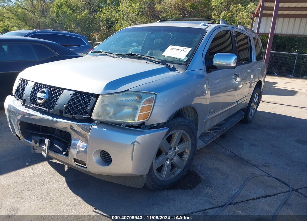 2007 NISSAN ARMADA SE VIN: 5N1BA08A77N713845