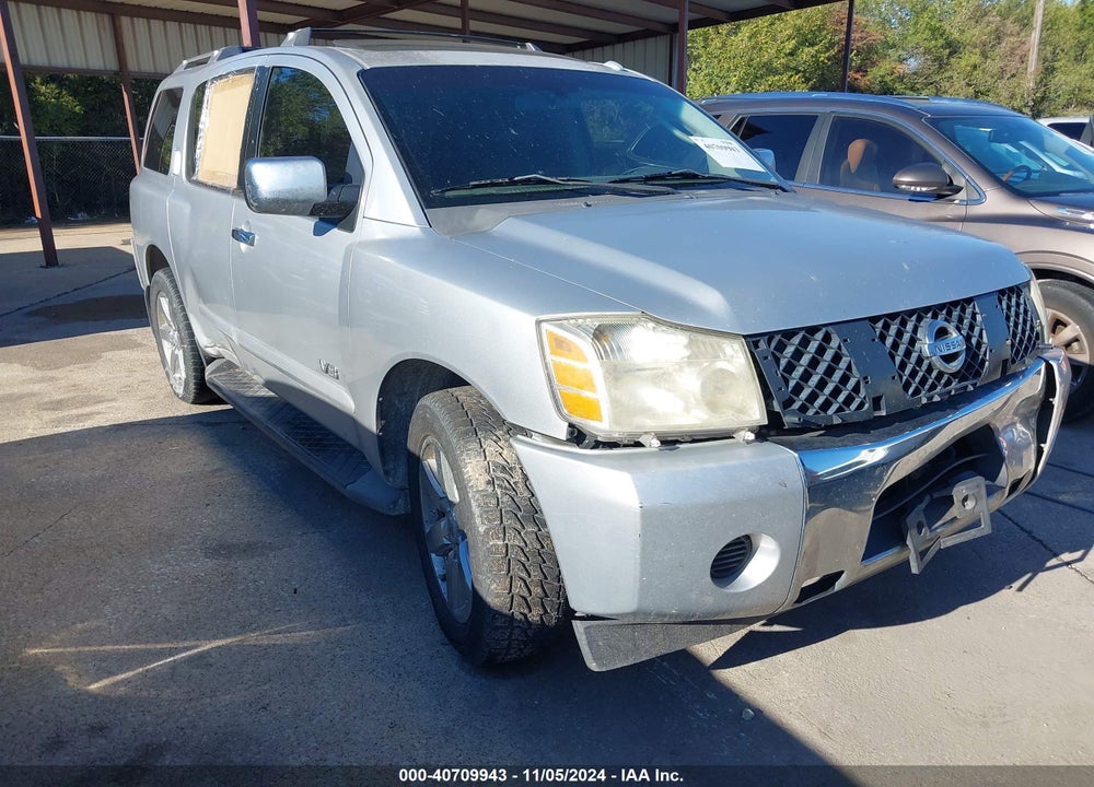 2007 NISSAN ARMADA SE VIN: 5N1BA08A77N713845