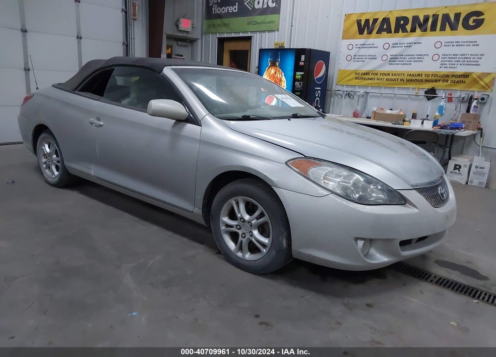2005 TOYOTA CAMRY SOLARA SE/SLE VIN: 4T1FA38PX5U052483