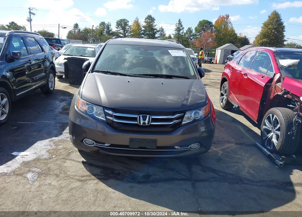 2016 HONDA ODYSSEY EX-L VIN: 5FNRL5H61GB166978