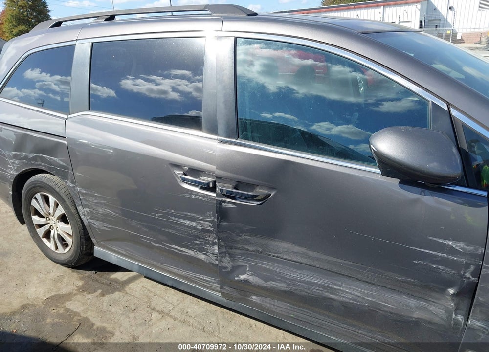 2016 HONDA ODYSSEY EX-L VIN: 5FNRL5H61GB166978