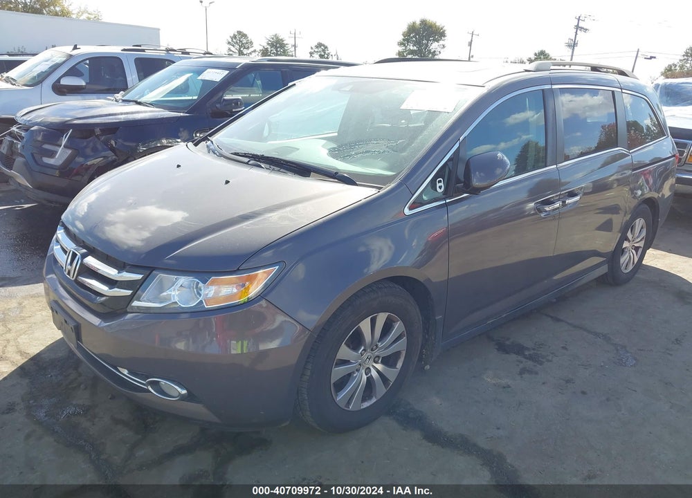 2016 HONDA ODYSSEY EX-L VIN: 5FNRL5H61GB166978
