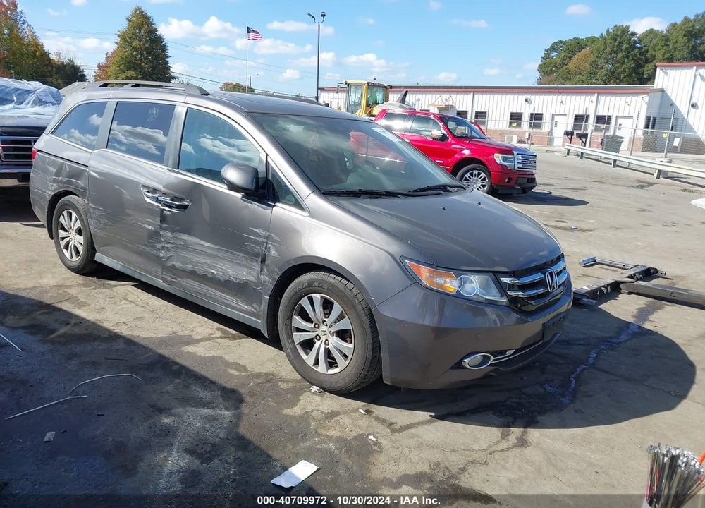 2016 HONDA ODYSSEY EX-L VIN: 5FNRL5H61GB166978