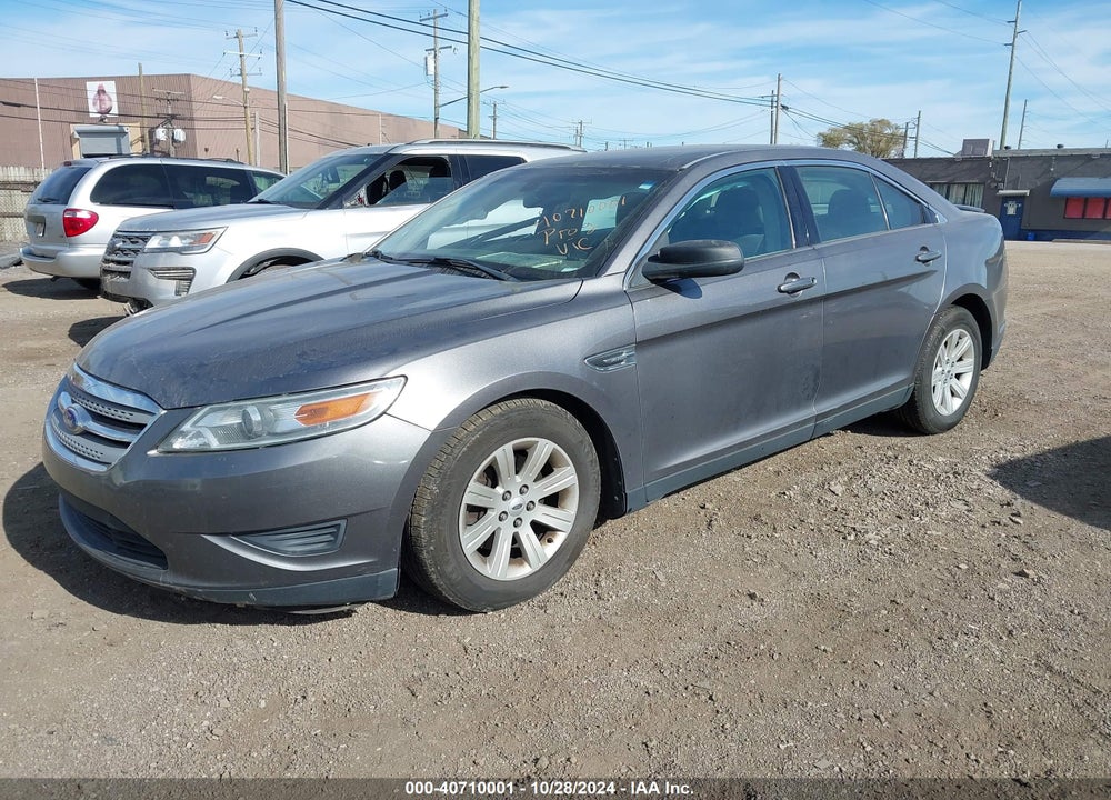 2012 FORD TAURUS SE VIN: 1FAHP2DW7CG130822