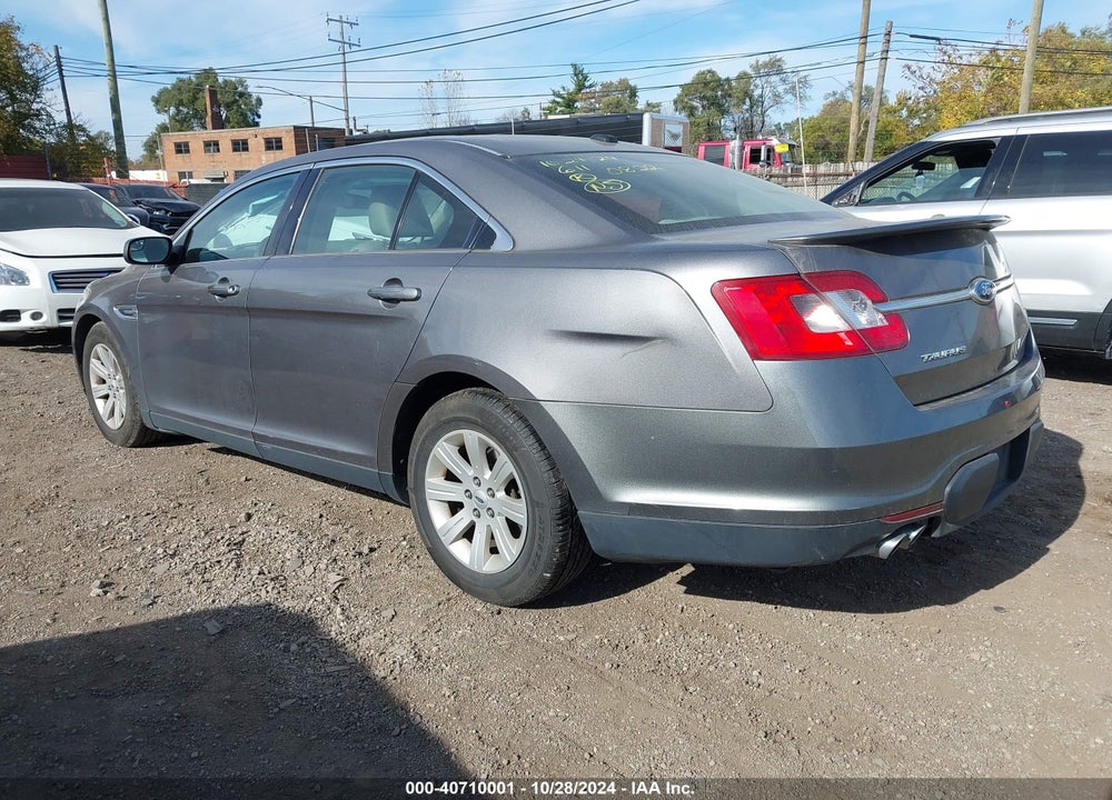 2012 FORD TAURUS SE VIN: 1FAHP2DW7CG130822