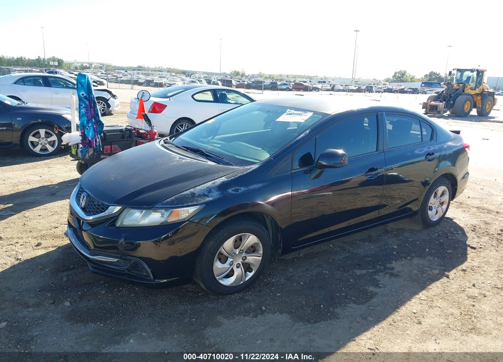 2013 HONDA CIVIC LX VIN: 2HGFB2F59DH515097