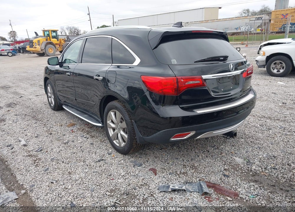 2014 ACURA MDX ADVANCE PKG W/ENTERTAINMENT PKG VIN: 5FRYD4H87EB041368