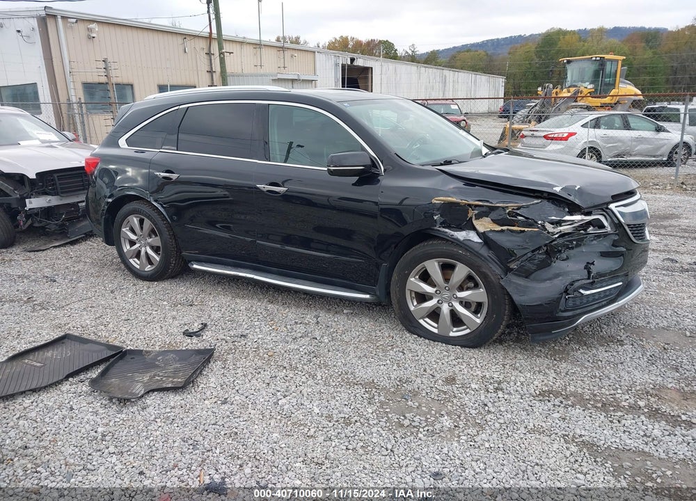 2014 ACURA MDX ADVANCE PKG W/ENTERTAINMENT PKG VIN: 5FRYD4H87EB041368