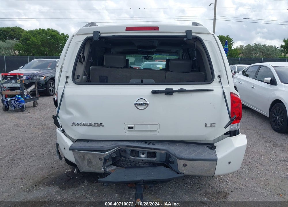 2006 NISSAN ARMADA LE VIN: 5N1AA08A16N727248